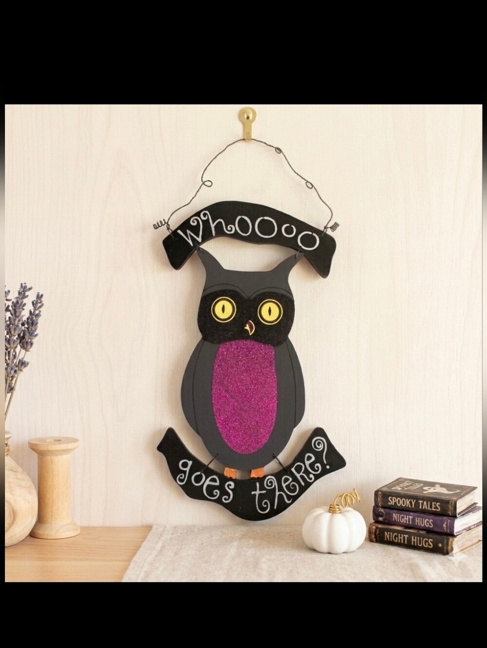 COPY 🇺🇦 Rustic Owl Decor New With Tag